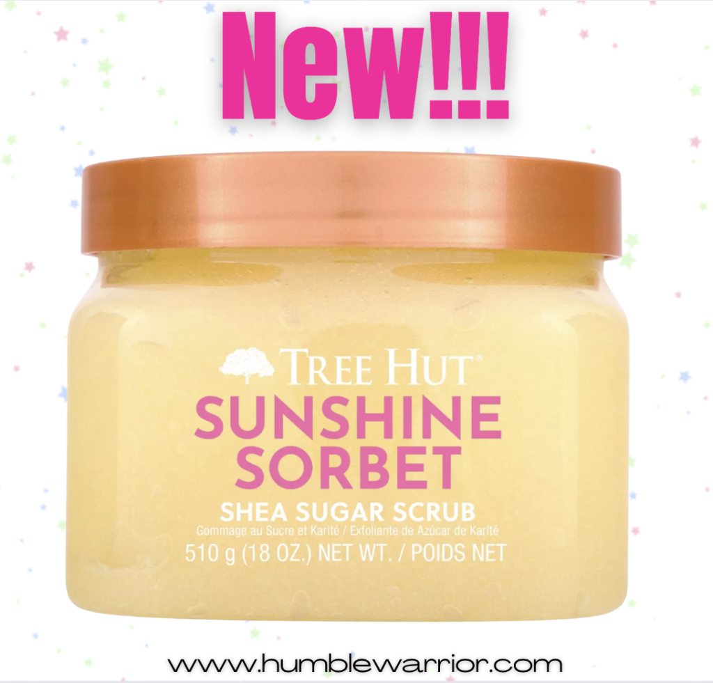 Tree Hut Sunshine Sorbet Shea Sugar Scrub!